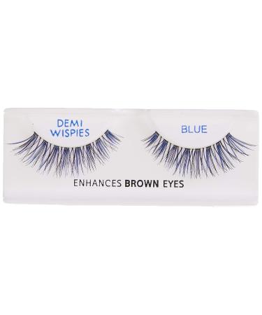 Ardell Color Impact Lashes Demi Wispies Blue - Vibrant Strip Lashes for a Standout Look - Buy Online on GoSupps.com