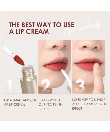 FOCALLURE Matte Lipstick Waterproof & Long-lasting | Glorious Nude Velvet Lip Gloss for Women - Quick-Drying Makeup - Buy Online on GoSupps.com
