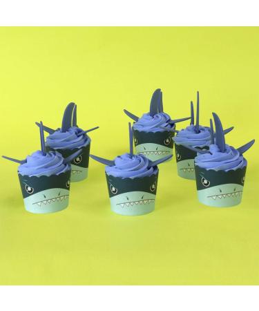 PME Cupcake Decorating Kit with Edible Toppers Shark Attack - Buy Online on GoSupps.com