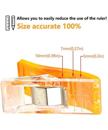 100 Pack Sewing Clips for Quilting & Crafts in Tin Box - Assorted Colors - Buy Online on GoSupps.com