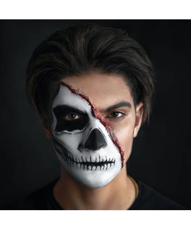 COKOHAPPY Black Skeleton Face Paint Cream - Halloween Party Cosplay SFX Makeup - 100g - Buy Online on GoSupps.com