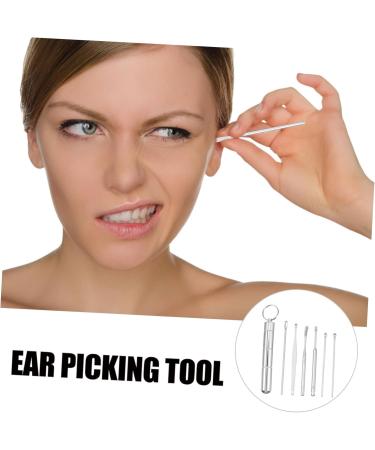 GALPADA 1Set Ear Wax Removal Tools Portable Ear Cleaning Kit for Safe and Comfortable Removal Lightweight and Easy to Carry for Daily Use - Buy Online on GoSupps.com