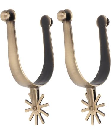 Asixxsix Western Spurs - Rust-Proof Zinc Alloy Cowboy Spurs for Men and Women Riders | Exquisite Equestrian Gear Accessories - Buy Online on GoSupps.com