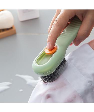 Soap Shoes Brushes Multifunctional Cleaning Brush Automatic Shoe Brush Push-type Liquid Cleaning Brush Washing Brushes for Clothes Shoes - Buy Online on GoSupps.com