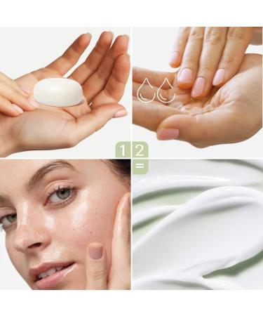  Sensonaturale Senso Naturale Purifying Astringent Solid Face Serum with Vitamin E Face Cream for Combination or Oily Skin Intense Soothing Night Mask 100% Natural and Vegan - Buy Online on GoSupps.com