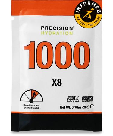 Buy Precision Hydration Electrolyte Drink - All Natural Multi Strength 1000mg/L - 80 Packets (10 Boxes) - Orange Flavor | International Shipping Available - Buy Online on GoSupps.com