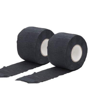 Stretable disposable nack strips made of paper suitable for different people prevent hair complaints avoid coloring water-resistant 1 pair raw pulp material for