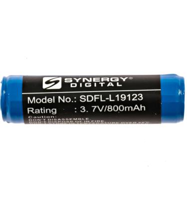 Synergy Digital Flashlight Battery - Compatible with Streamlight 66321 | High Capacity 800mAh | Li-ion 3.7V Replacement - Buy Online on GoSupps.com