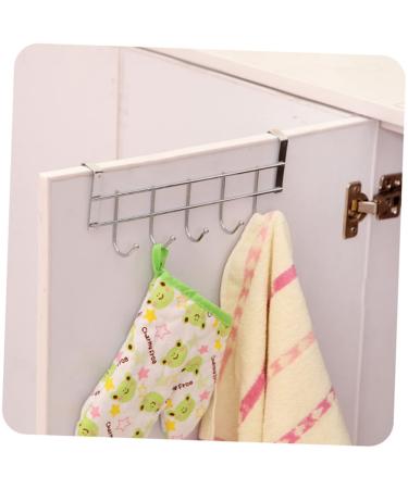Baluue Wardrobe Hanger Stainless Steel Hooks Wall Clothes Hanger Door Back Hook Tables and Chairs