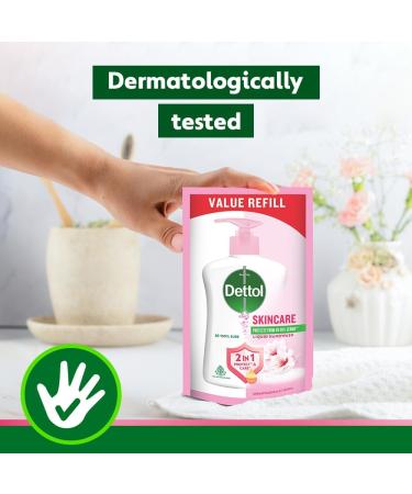 Dettol Skincare pH Balanced Liquid Handwash Refill Pouch (175ml) pack of 3 - Buy Online on GoSupps.com