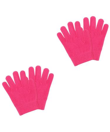 Housoutil 2 Pairs Night Moisturizing Gloves Hand Lotions Hand Moisturizer Gloves Salon Accessories Dry Hands Lotion Cosmetic Moisturizing Gloves Gel Gloves Hand Gloves at Night Nursing Cover