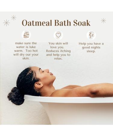 Chatham Oatmeal Bath Soak 12oz | Gluten-Free Colloidal Oatmeal for Dry Itchy Skin Relief | Gentle & Safe for All Ages - International Shipping Available - Buy Online on GoSupps.com