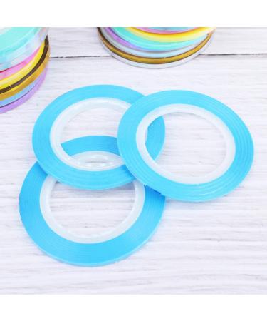 Buy Healifty 27-Piece Nail Art Sticker Set - Whiteboard Tape Lines Gold & Silver Adhesive Nail Strips - Perfect for Creative Nail Art Designs | International Shipping Available - Buy Online on GoSupps.com