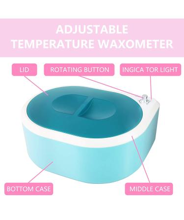 Paraffin Wax Machine for Hand and Feet - Quick Heating Spa Wax Warmer (Green) - Buy Online on GoSupps.com