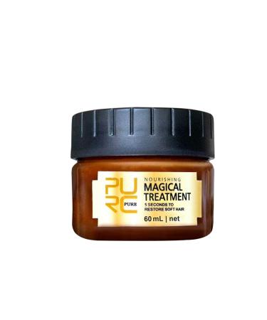 LanLan 60ml Magical Hair Treatment Mask Repairs Damage Soft Keratin Hair Care & Treatment of Leather