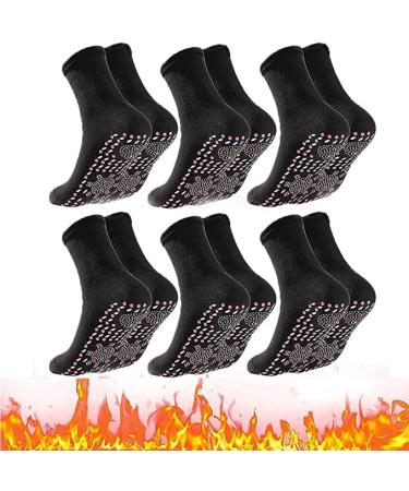 Afiz Tourmaline slimming health sock Afiz Tourmaline slimming socks thermotherapeutic socks Veinesheal Self-heated socks Self-heated magnetic socks 6Black