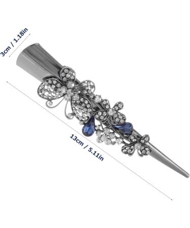 minkissy Hair Accessories Hair Clips Hair Barrettes Girls Hairpin Large Hair Clip Rhinestone Hairpins Large Hairpins Women Hairpin Hair Decoration Hair up Decorate Metal Women's - Buy Online on GoSupps.com