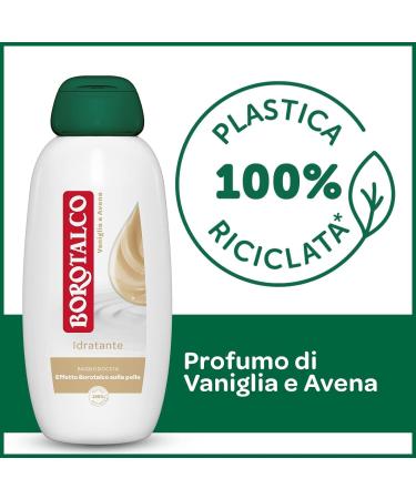  Italian Gourmet E.R. Borotalco Moisturizing Shower Gel Vanilla and Oat formula de bain corporel hydratante et enveloppante effet Borotalco sur la peau 450 ml + Italian Gourmet Pulpa 400 g - Buy Online on GoSupps.com