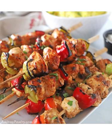 Balsara's Balsara's BBQ Kebab Blend for Chicken Meat Fish Vegetables Rich Aroma Tikka Steak for Indian Pakistani Arab Cooking (40g Lebanese Shisha )