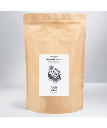 Peaberry Coffee Roasters Colombia Sugar Cane Process Decaffeinated Coffee - Hand Roasted Naturally Decaffeinated Coffee - Free From Chemicals - Single Origin Estate Direct from Farmer - Whole 1KG - Buy Online on GoSupps.com