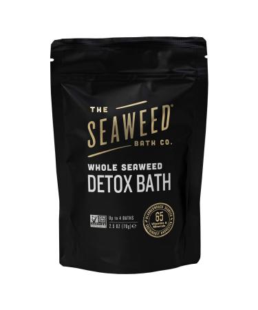 The Seaweed Bath Co. Whole Seaweed Detox Bath, Natural Organic Bladderwrack Seaweed, Non-GMO Verified, Vegan, 2.5 oz.