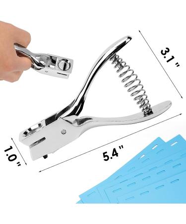 MROCO Hand Held Slot Punch for ID Cards - 15mm x 3mm Slot Hole Puncher - Buy Online on GoSupps.com