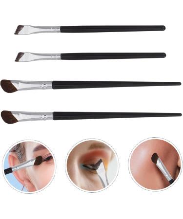 SOESFOUFU 4 Pcs Flat Concealer Brush Brow Brushes for Eyebrows Nose Makeup Brush Eye Makeup Brushes Horse Hair - Buy Online on GoSupps.com