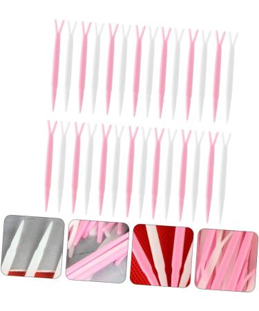 Housoutil 100pcs Double Eyelid Y-shaped Fork Stickers Makeup Accessories Eyelid Sticker Fork Supplies Cosmetic - Buy Online on GoSupps.com
