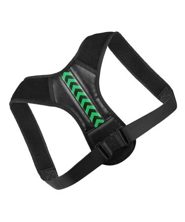 Focket Humpback Seated Corrector Posture Corrector Belt Plastic Fish Bone Support Adjustable Belt for Driving (M for Size 11 12 13) M for Size 11 12 13 M for Size 11 12 13