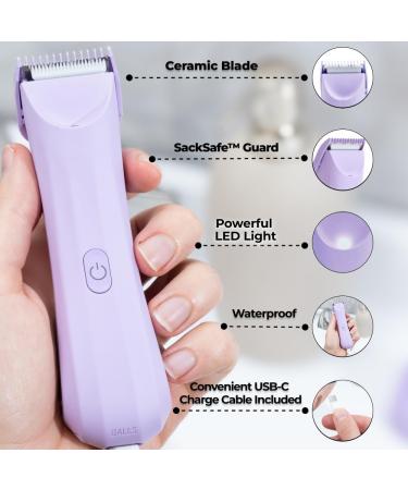 BALLS Bikini & Intimate Shaver V3 for Her - Waterproof Cordless & Anti-Cut Design - Shop Purple! - Buy Online on GoSupps.com