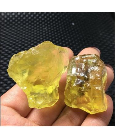Decorative Ornaments 50g-55g Natural Citrine Crystal Rough Raw Stone Rock Specimen Brazil kaixun - Buy Online on GoSupps.com