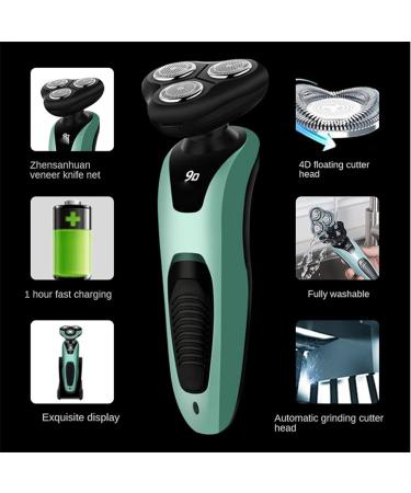 Buy TEMKIN Electric Shaver for Men | Multi-Function USB Rechargeable Beard Trimmer & Hair Cutter | International Shipping Available - Buy Online on GoSupps.com