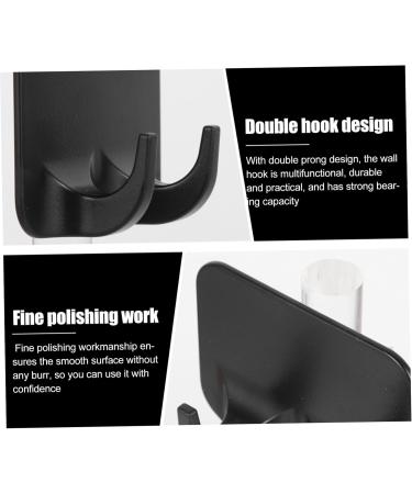 Alipis 12 Pcs No Punching Hook Wall Mount Coat Rack Bathroom Wall Hooks Wall-Mounted Hook Office Tableware - Buy Online on GoSupps.com