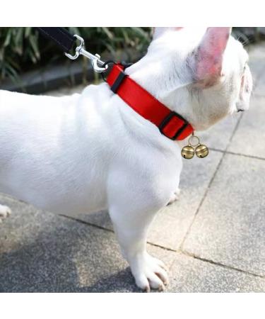 16-String Dog Collar Bell Set: Loud Brass Cat Bells with Key Rings for Pet Collar - Vintage Bronze Jingle Bells for Doorbell & Potty Training - Buy Online on GoSupps.com