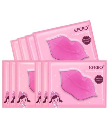 Protein 10PCS/SET Moisturizing Lip Collagen Lip Crystal Skin Care Personal Skin Care Mens Tinted Moisturizer (Pink 60ml) 60ml Pink