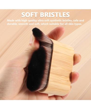 Self Tanner Brush | Multi-Functional Kabuki Brush for Face & Body | Achieve a Natural Golden Complexion - Buy Online on GoSupps.com