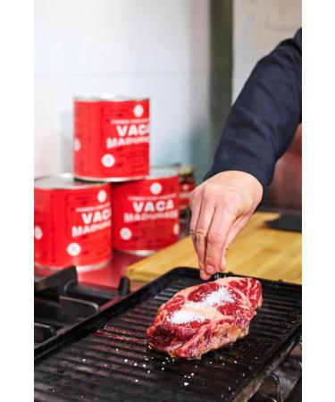 Beautifood Concentrated broth mature cow stock | Ideal for dry rice with red meat | 100% natural and gluten-free | 4 portions x can (contents per 400 g can) | 3 units - Buy Online on GoSupps.com