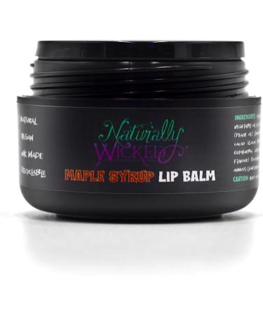 Naturally Wicked Maple Syrup Lip Balm | Natural & Vegan Lip Repair Balm | 15ml - Buy Online on GoSupps.com