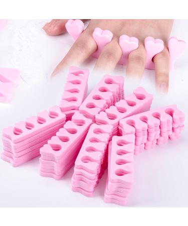 Emivery 50 PCS Pink Nail Art Toe Separators for Manicure & Pedicure - Women and Girls - Buy Online on GoSupps.com