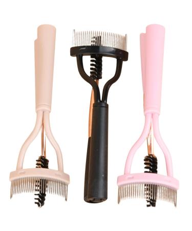 Buy Eyebrow Brush & Comb Set | 3Pcs Dual Lash Comb & Bendable Brushes for Perfect Mascara Removal | Foldable Lash Separator Tool - Buy Online on GoSupps.com