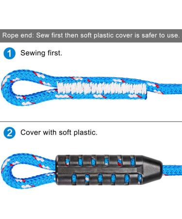 Dolibest Kids Gymnastics Rings & Monkey Bars Swing Set - Non-Slip, Adjustable Straps - Perfect for Home Gym & Ninja Warrior Obstacle Course - Blue 2Pack - Buy Online on GoSupps.com