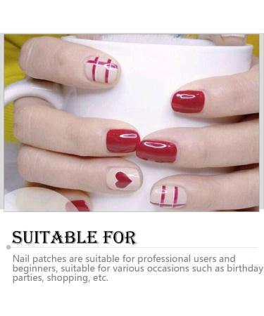 dijiusidy Nail Art Stickers Self-Adhesive Fingernail Decal with Strap Glue DIY Art Decor Full Cover Manicure Kits for Women Girls YMX213 - Buy Online on GoSupps.com