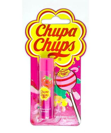 Chupa Chups Strawberry Swirl Lip Balm