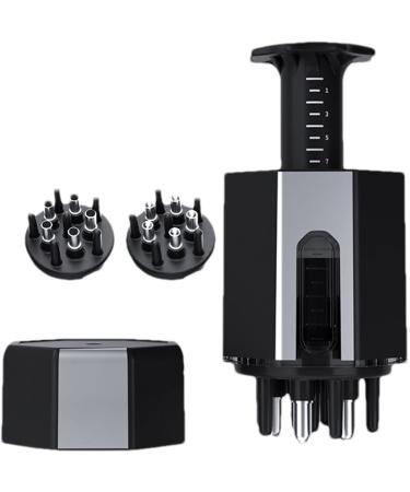 Manting Scalp Applicator Comb | Portable Scalp Massage Tool for Home & Travel | Black Scalp-Head Fluid Comb for Root Application & Relaxation - Buy Online on GoSupps.com
