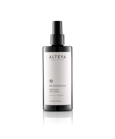 Alteya Organics Facial Toner USDA Certified Organic Skin Care 6.8 Fl Oz/200 mL Bio Damascena Award-Winning Rose Otto Face Mist with Organic Bulgarian Rose Oil Balancing Clarifying and moisturizing