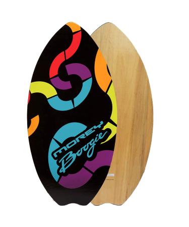 Morey -37.5" Wood Skimboards Wooden Skim Board with Grip Pad for Kids and Adults