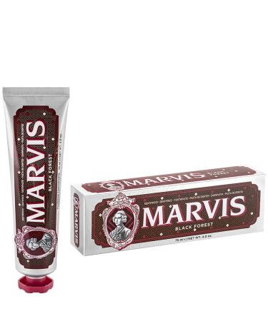 Buy Marvis Black Forest 75 ml Toothpaste - Cherry Chocolate & Mint Flavor | Limited Edition Blended Collection - Buy Online on GoSupps.com