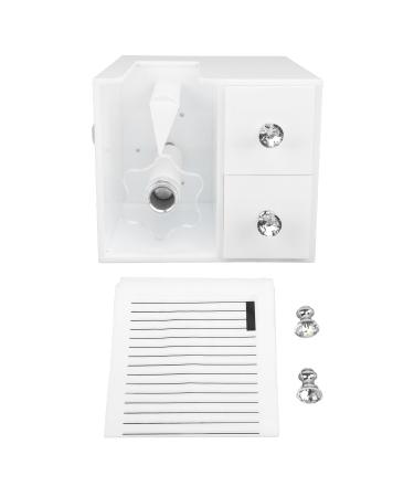 Machine fleurir les cils en acrylique avec tiroir machine de fabrication d'extensions de cils floraison automatique poign e rotative manuelle pour un usage domestique en