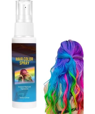 Hair Color - 30ml Delicate Root Coverage Natural Temporary Hair Dye - For Women Men Halloween Party Everyday Makeup Holidays - Buy Online on GoSupps.com