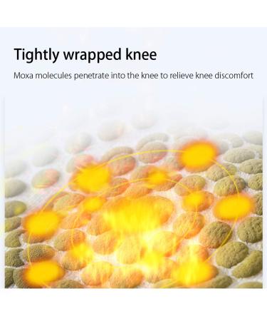 Bticx Self-Heating Wormwood Knee Braces - Black Knee Support for Injury & Pain Relief - Men and Women - Buy Online on GoSupps.com